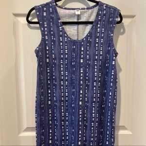 Old Navy tank midi dress